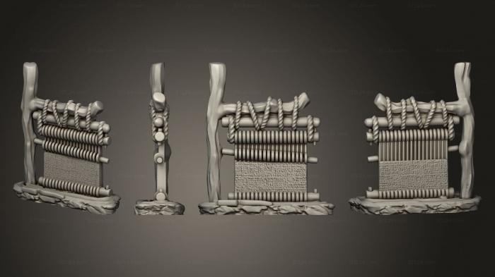 Figurines simple (Pollygrim Loom, STKPR_2925) 3D models for cnc