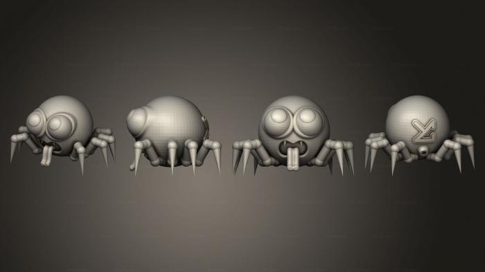 Figurines simple (pumpkin Wizardspider body 001, STKPR_2934) 3D models for cnc