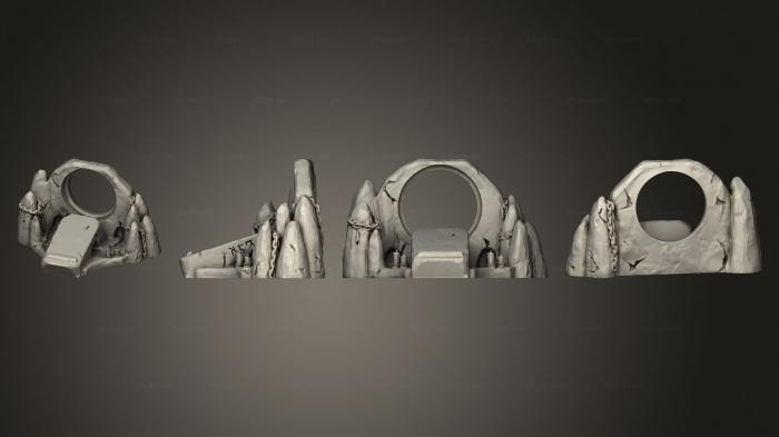 Figurines simple (Sacrificial Altar v 2, STKPR_2961) 3D models for cnc