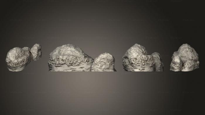 Figurines simple (Scatter Terrain Stone DD v 02, STKPR_2969) 3D models for cnc