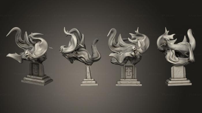 Figurines simple (Specter Swooping, STKPR_2990) 3D models for cnc