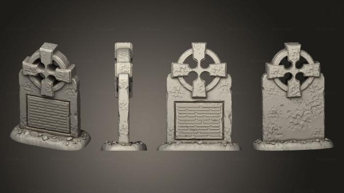 Figurines simple (spirit gravestone V 1, STKPR_2994) 3D models for cnc