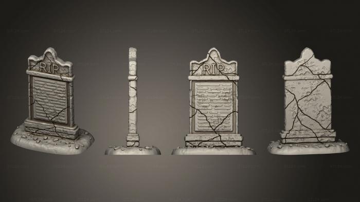 Статуэтки упрощенные (Духовный надгробный камень V 5, STKPR_2998) 3D модель для ЧПУ станка