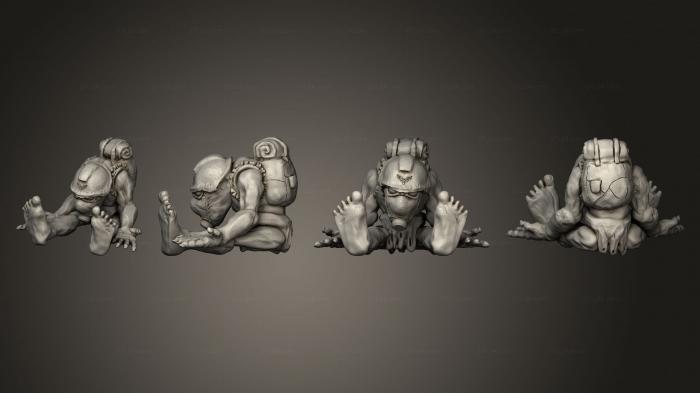 Figurines simple (Unlucky Goblins B 03, STKPR_3023) 3D models for cnc