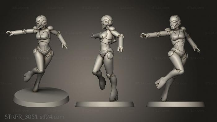 Figurines simple (STKPR_3051) 3D models for cnc