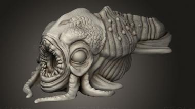 Figurines simple (A DEN ALIEN EVIL DELIVERABLES PROPS Larvae, STKPR_3068) 3D models for cnc