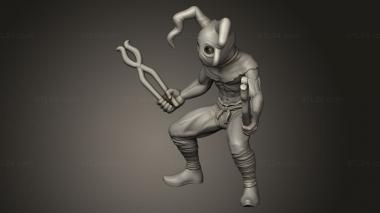 Figurines simple (Plier Fiend Torturer, STKPR_3101) 3D models for cnc