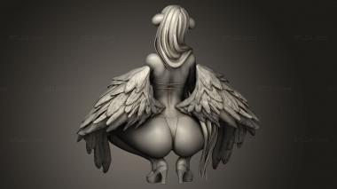 Figurines simple (Albedo Rush Zilla NSFW, STKPR_3127) 3D models for cnc