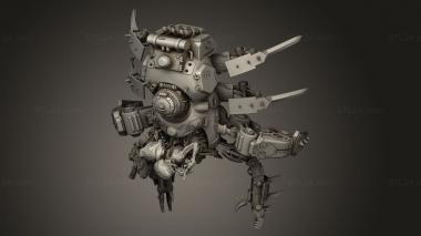 Figurines simple (anesh Soul Grinder sole, STKPR_3163) 3D models for cnc