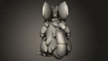 Figurines simple (Arcadian Second Wave ect rat, STKPR_3235) 3D models for cnc