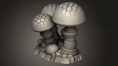 Figurines simple (Backer Gifts Data Shrooms, STKPR_3329) 3D models for cnc