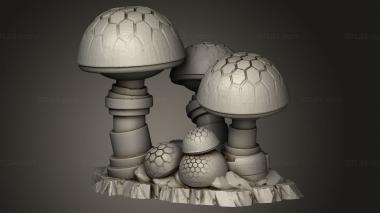 Figurines simple (Backer Gifts Data Shrooms, STKPR_3329) 3D models for cnc