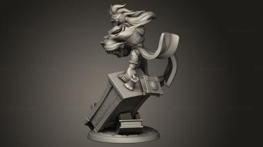 Figurines simple (Blaster Caster Goblin Mage, STKPR_3474) 3D models for cnc