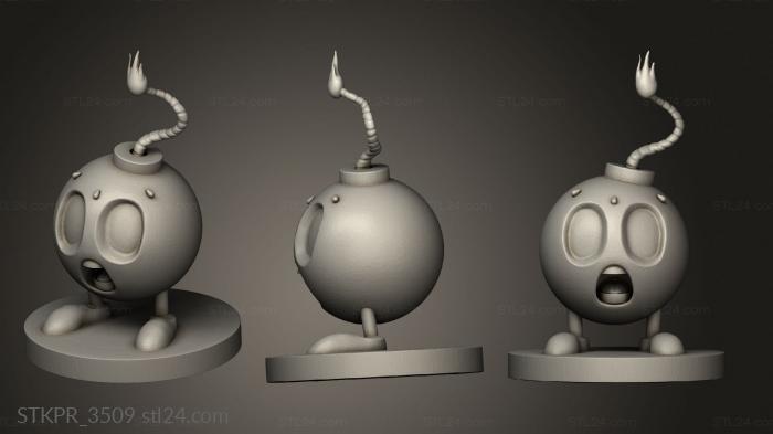 Figurines simple (STKPR_3509) 3D models for cnc