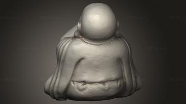 Figurines simple (Buddha see evil hear speak buddha speak no evil, STKPR_3592) 3D models for cnc