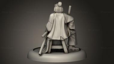 Figurines simple (Bushido Prefecture Ryu Mako Takashi, STKPR_3624) 3D models for cnc