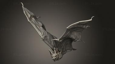 Figurines simple (Core Giant Bat, STKPR_3829) 3D models for cnc