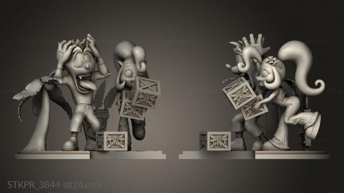 Figurines simple (STKPR_3844) 3D models for cnc