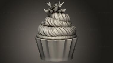 Figurines simple (Cupcake Dragon, STKPR_3897) 3D models for cnc