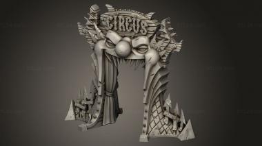 Figurines simple (DEMONIC Props Entrance arch, STKPR_4009) 3D models for cnc