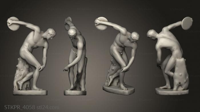 Figurines simple (STKPR_4058) 3D models for cnc
