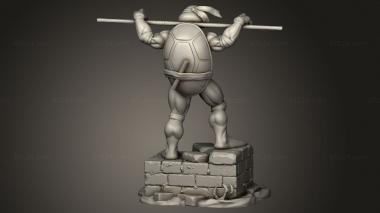 Figurines simple (Donatello Bo, STKPR_4074) 3D models for cnc