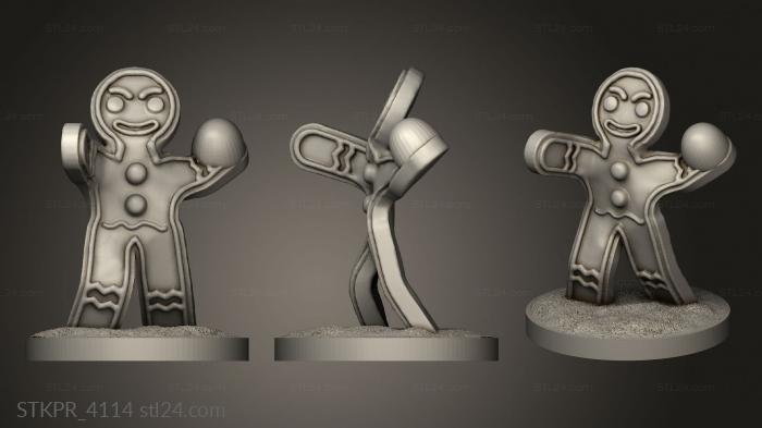 Figurines simple (STKPR_4114) 3D models for cnc
