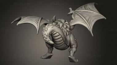 Figurines simple (Dragon Vault Raid Zulu The Young One, STKPR_4122) 3D models for cnc