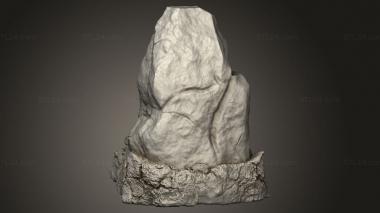 Figurines simple (Dying Soldier Rock, STKPR_4203) 3D models for cnc