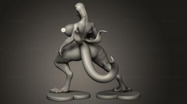 Figurines simple (Evil Civil Salazzle NSFW stand, STKPR_4284) 3D models for cnc