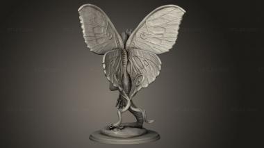 Figurines simple (Fairy Dragon in, STKPR_4308) 3D models for cnc