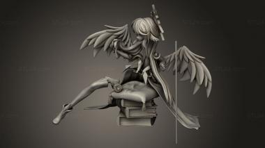 Figurines simple (Game Life Jibril, STKPR_4477) 3D models for cnc