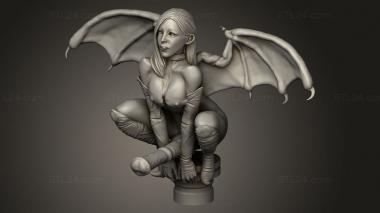 Figurines simple (gargoyle sexy futa gg, STKPR_4510) 3D models for cnc