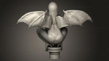 Figurines simple (gargoyle sexy futa gg, STKPR_4510) 3D models for cnc