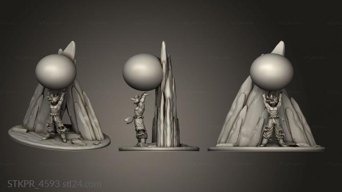 Figurines simple (STKPR_4593) 3D models for cnc