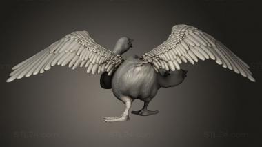 Figurines simple (Goose Hydra, STKPR_4601) 3D models for cnc