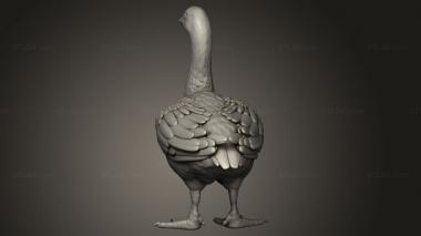 Figurines simple (Goose Hydra, STKPR_4602) 3D models for cnc