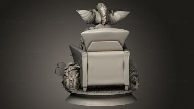 Figurines simple (Gremlins Gremlin, STKPR_4632) 3D models for cnc