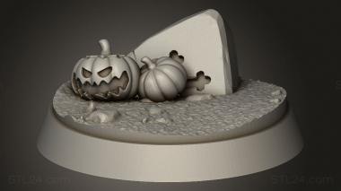 Figurines simple (Halloween, STKPR_4668) 3D models for cnc