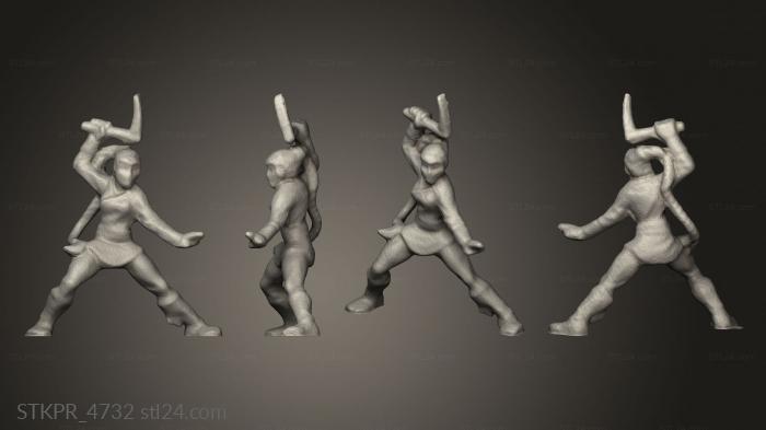 Figurines simple (STKPR_4732) 3D models for cnc