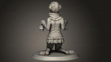 Figurines simple (Himiko Toga NSFW, STKPR_4759) 3D models for cnc