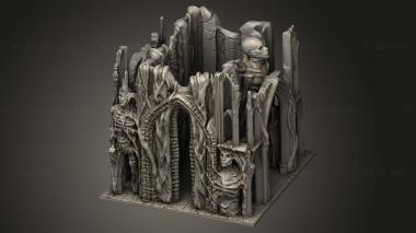 Figurines simple (Horrorscapes Architecture, STKPR_4780) 3D models for cnc