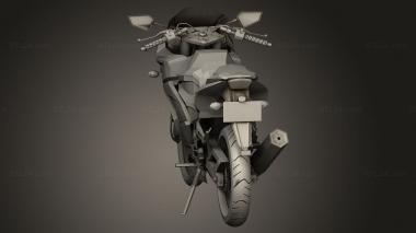 Figurines simple (KAWASAKI NINJA export KAWASAKI corona, STKPR_4907) 3D models for cnc