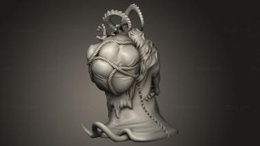 Figurines simple (krampus, STKPR_4958) 3D models for cnc