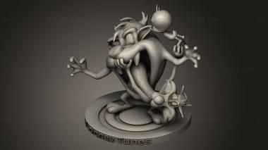 Figurines simple (Looney Tunes tones, STKPR_5030) 3D models for cnc