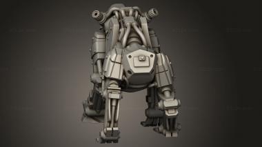 Figurines simple (Heroes Robo Dog MAC Robot, STKPR_5179) 3D models for cnc