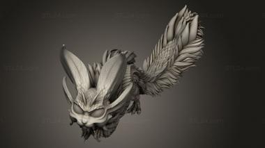 Figurines simple (Mizutsuki Monster Hunter Dragon, STKPR_5195) 3D models for cnc