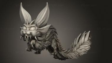 Figurines simple (Mizutsuki Monster Hunter Dragon, STKPR_5195) 3D models for cnc