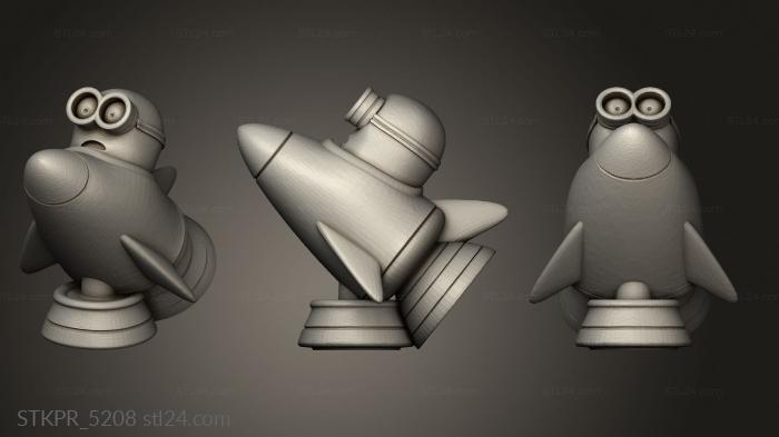Figurines simple (STKPR_5208) 3D models for cnc