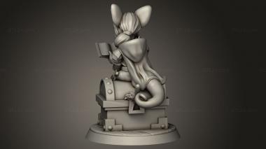 Figurines simple (Mouse Rogue RP, STKPR_5248) 3D models for cnc